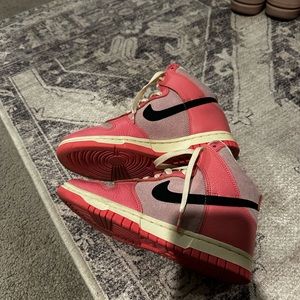 Pink Nike Dunks - Womens